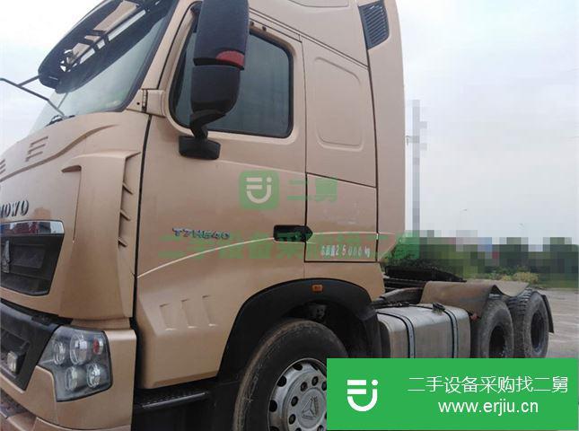 福建出售二手豪沃T7H牽引車