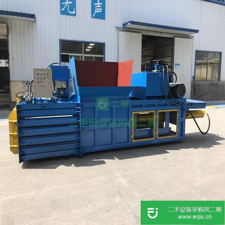 山東出售舊地毯噸袋編織袋臥式打包機