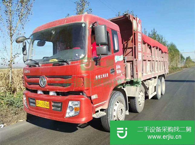 山西出售二手瑞沃輕皮前四后八自卸車