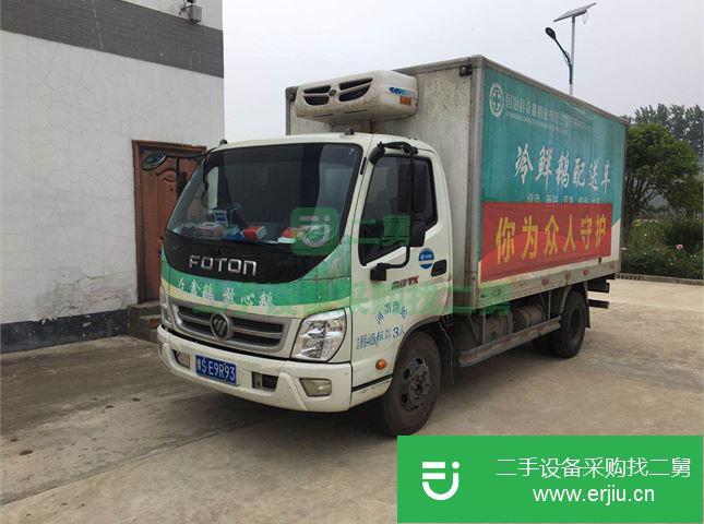 河南出售二手福田奧鈴半廂式貨車