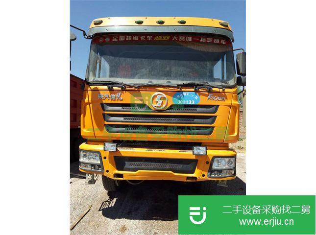 山西出售二手德龍F3000大量后八輪工程自卸車