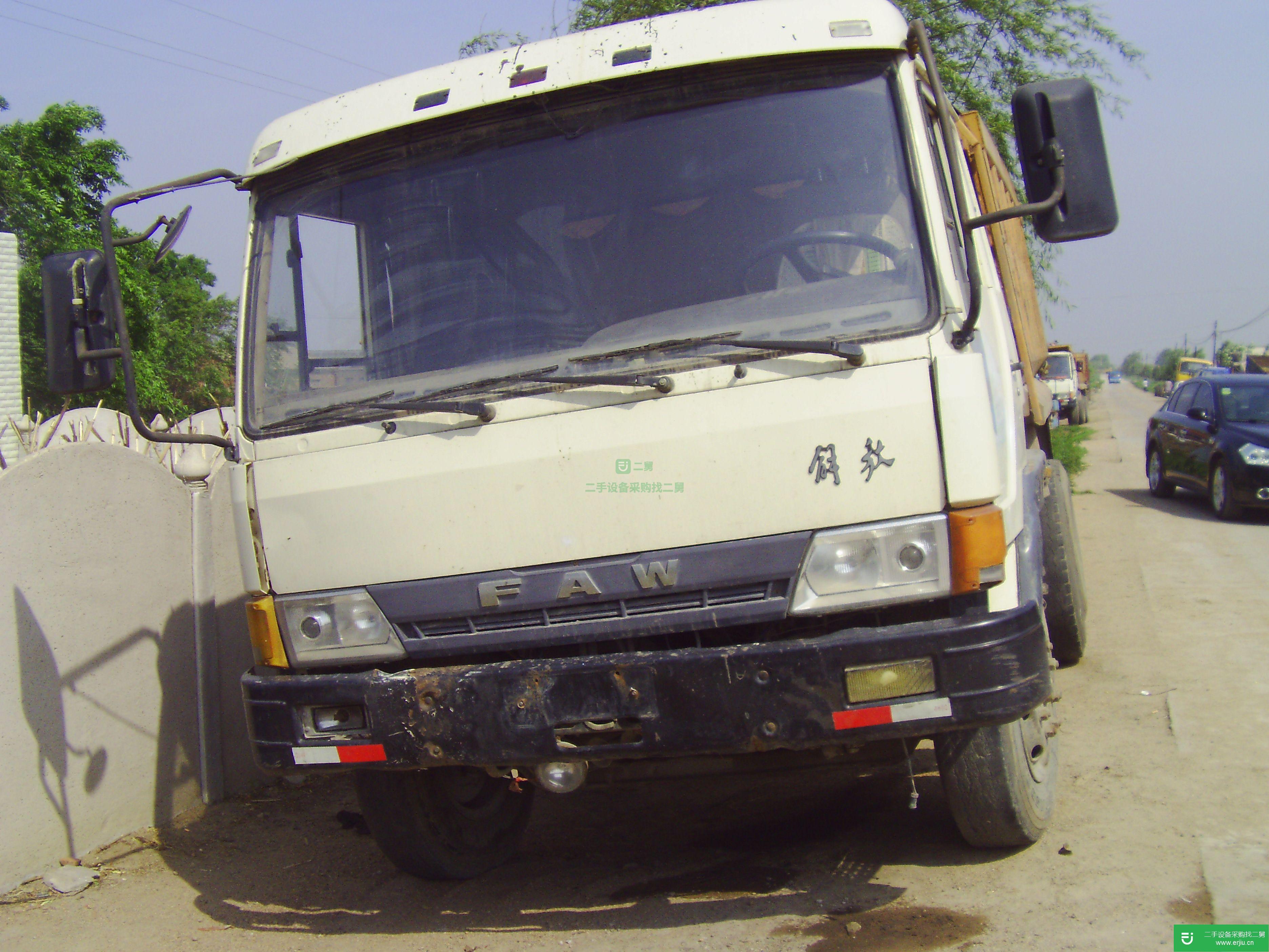 吉林出售二手解放白頭翻斗車