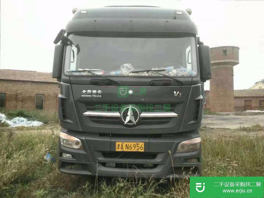 天津出售二手北汽重卡高欄貨車