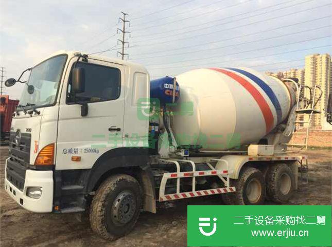 陜西出售二手中聯混凝土攪拌車