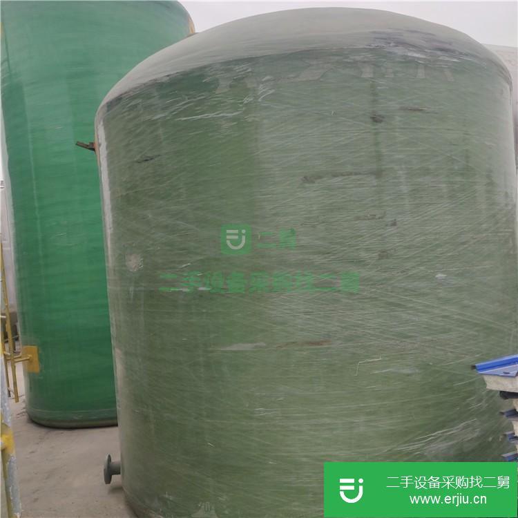 山東出售 二手50立方立式玻璃鋼罐