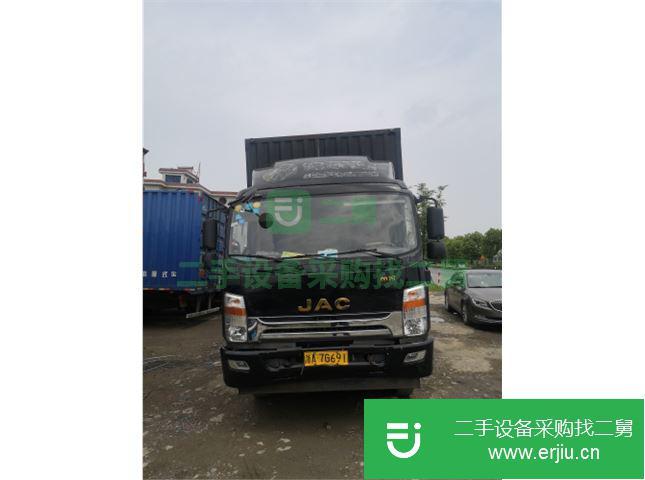 浙江出售二手江淮帥鈴前二后四廂式貨車