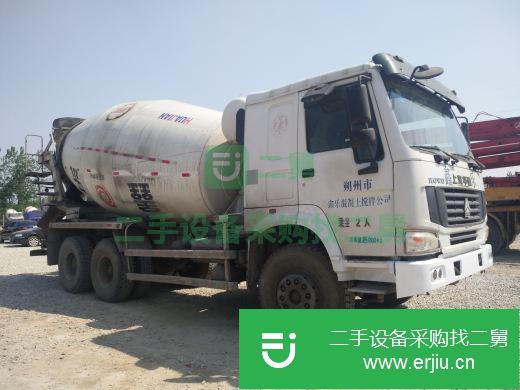 山東出售二手中國重汽混凝土攪拌車