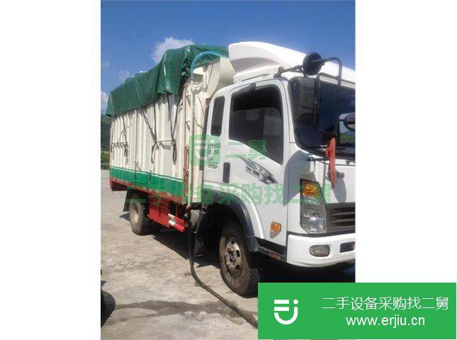 福建出售二手輕卡重汽王牌前二后四廂式貨車