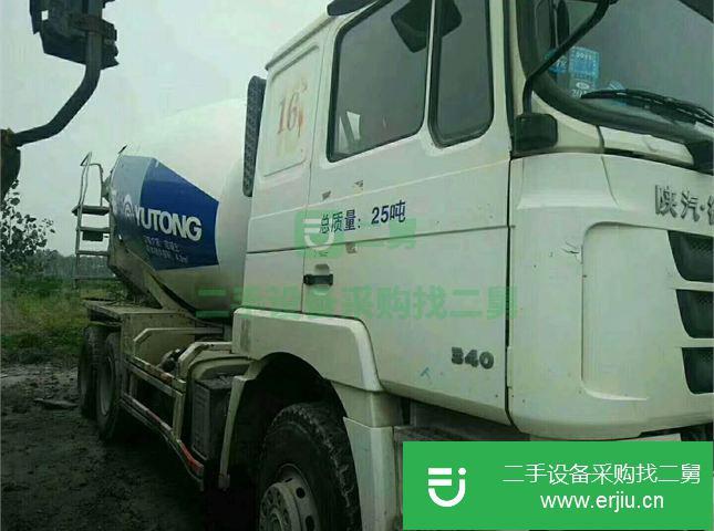山東出售二手德龍攪拌車