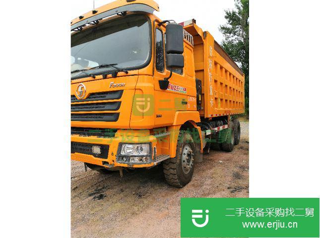 山西出售二手德龍F3000后八輪工程自卸車