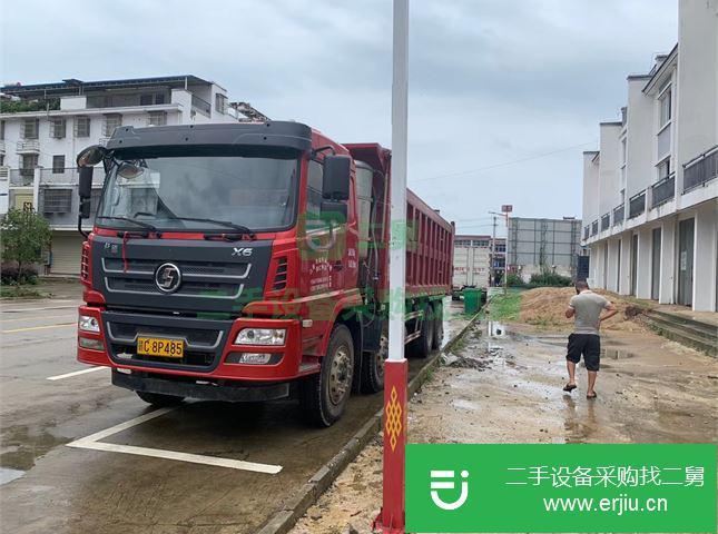 江西出售二手陜汽重卡軒德自卸車