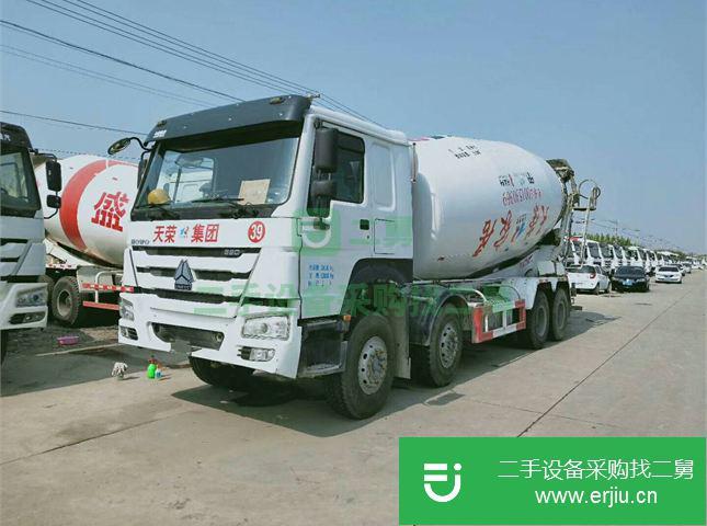 山東出售二手中國重汽攪拌車