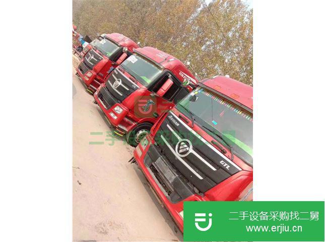 山東出售二手福田歐曼牽引車  430馬力