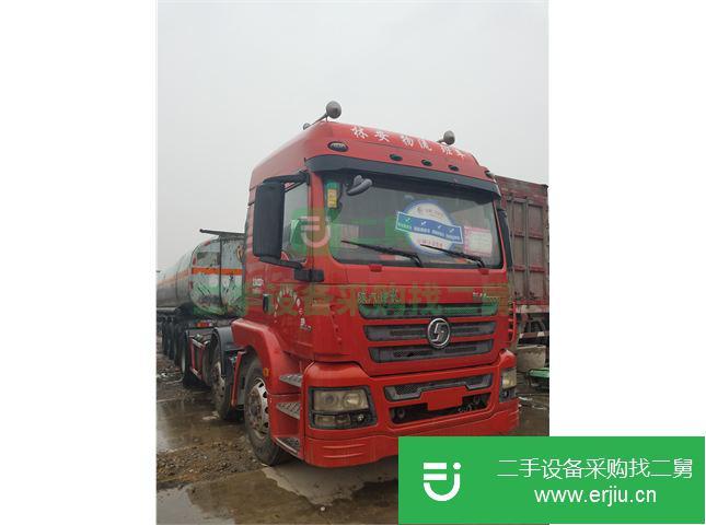 天津出售二手陜汽重卡德龍F3000，380馬力牽引車