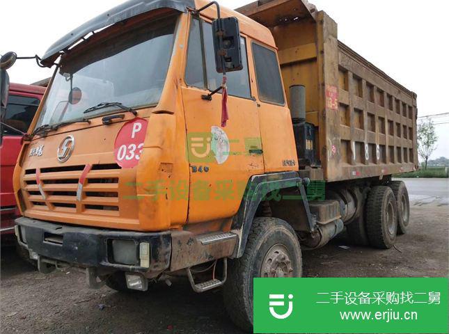 山西出售二手陜汽重卡前二后八自卸車