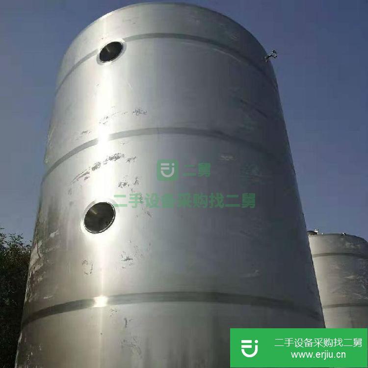 山東出售二手不銹鋼儲罐