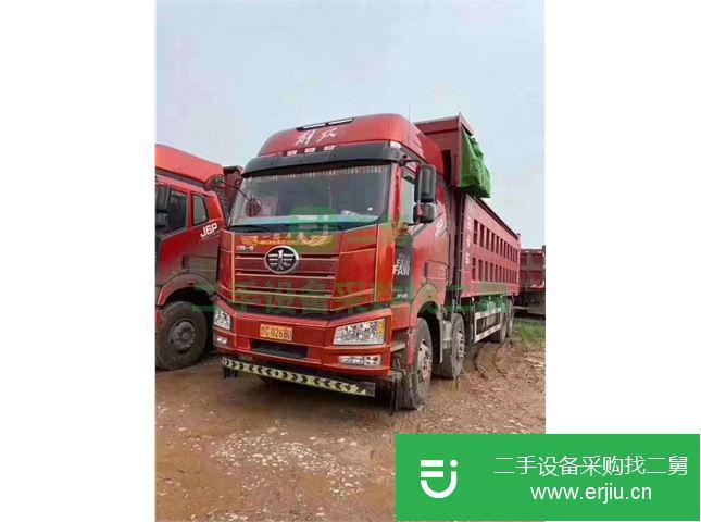 江西出售二手一汽解放J6P自卸車