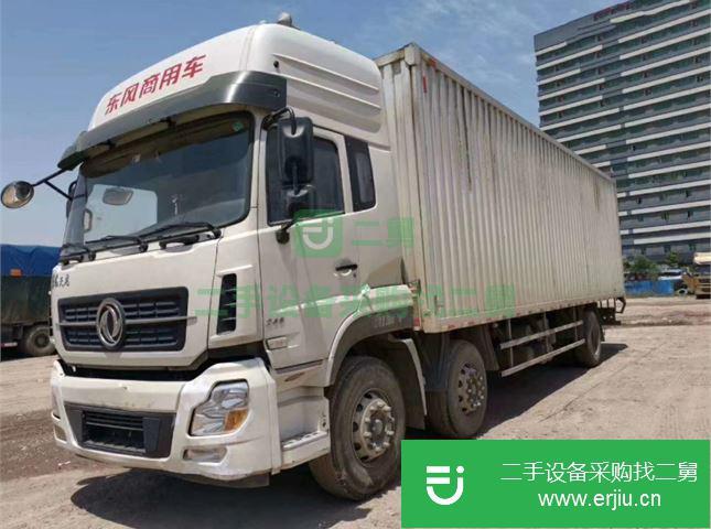 江西出售二手東風(fēng)天龍前四后四廂式貨車