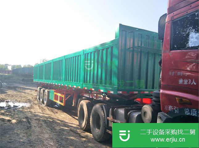 山東出售二手東風自卸半掛車