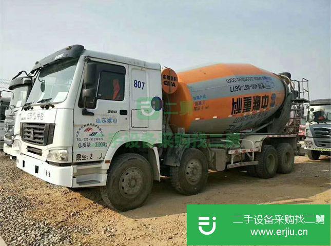 山東出售二手中國重汽攪拌車