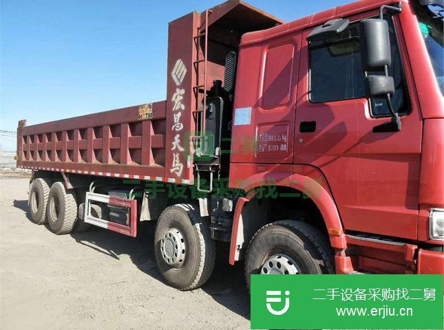 山東出售二手豪沃自卸車