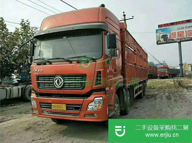 山東出售二手東風天龍高欄貨車