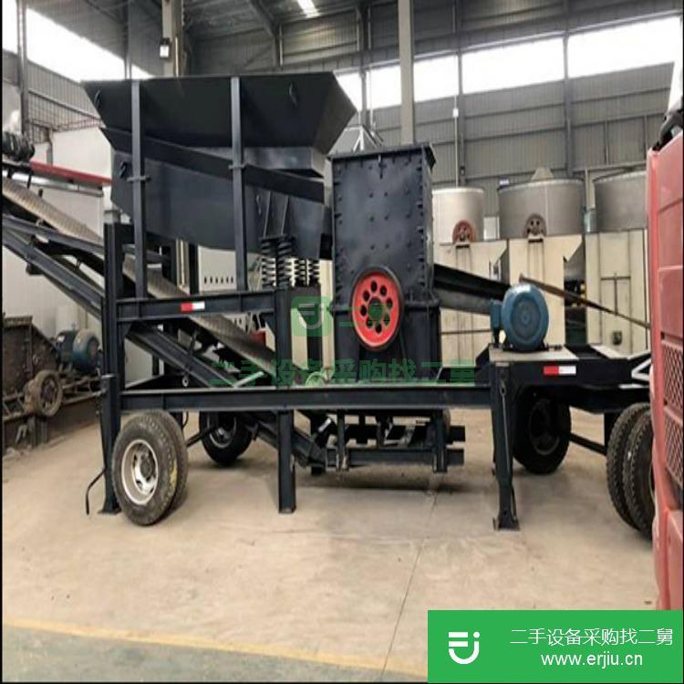 河南出售二手移動制砂機