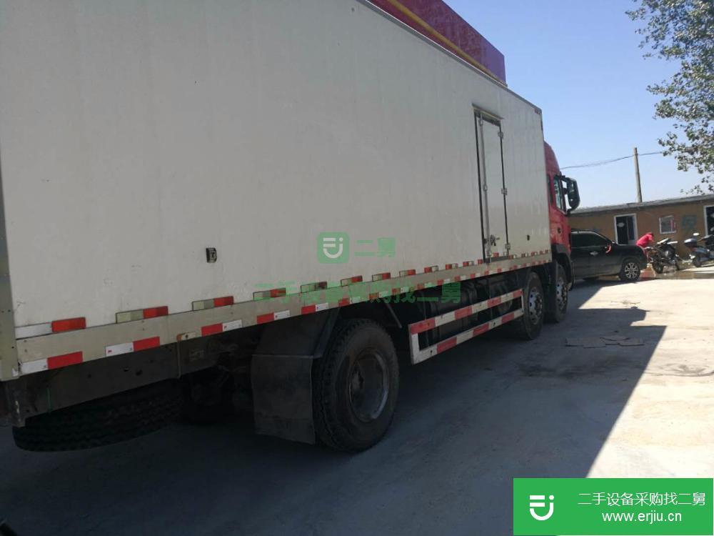 河南出售二手江淮格爾發(fā)前四后四冷藏車