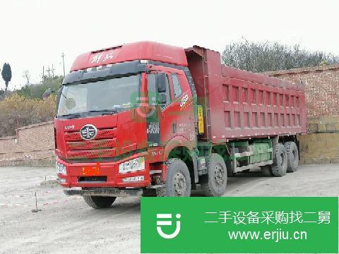 四川出售二手一汽解放J6P前四后八自卸車