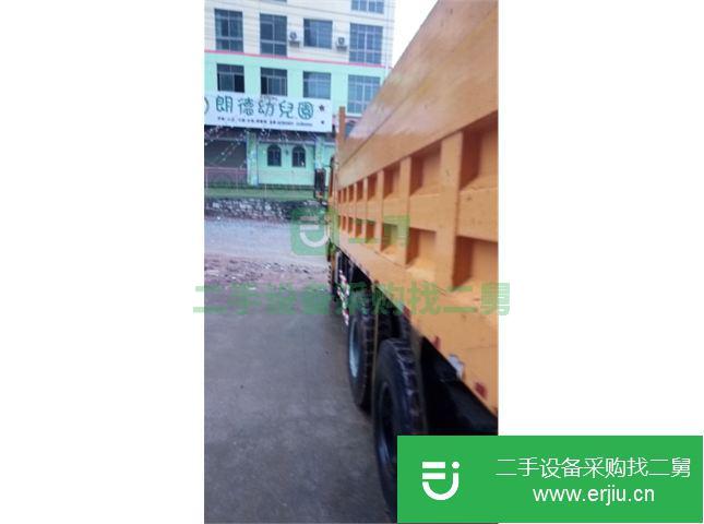 河南出售二手陜汽德龍后八輪自卸車