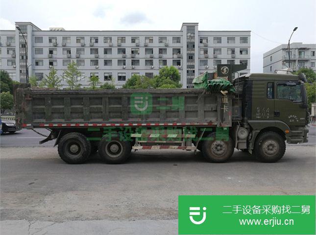 浙江出售二手陜汽重卡德龍M3000自卸車
