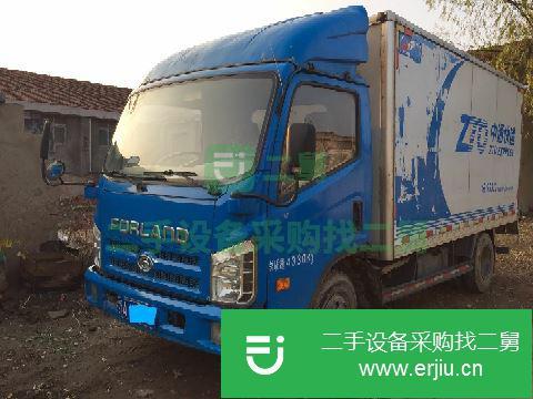 湖北出售二手福田輕卡廂式貨車