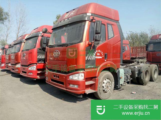 山東出售二手一汽解放J6牽引車