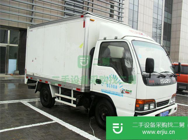 內(nèi)蒙古出售二手慶鈴輕卡廂式貨車
