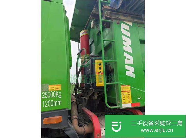 山東出售二手歐曼后八輪自卸車