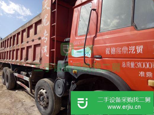 山西出售二手東風前四后八工程自卸車