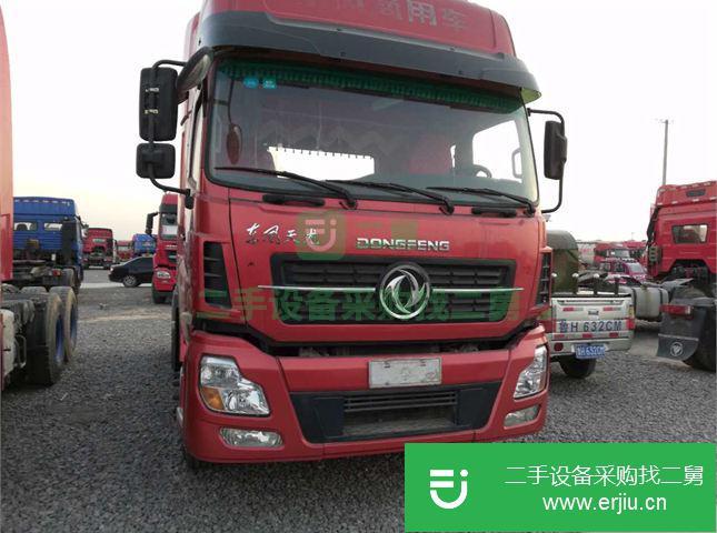 山東出售二手東風天龍牽引車420馬力