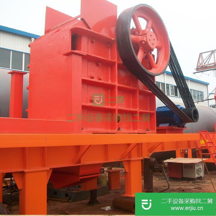 河南出售二手大型顎式粉碎機