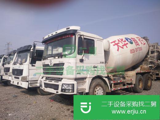 山東出售二手陜汽德龍混凝土攪拌車