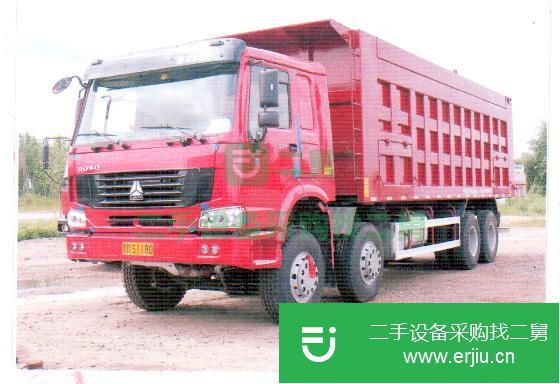 黑龍江出售二手豪濼自卸車