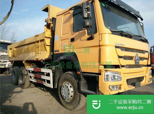 山東出售二手前二后八中國重汽豪沃自卸車