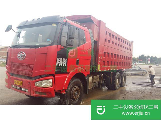 河北出售二手一汽解放J6自卸車