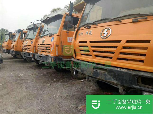 山西出售二手前二后八陜汽重卡自卸車