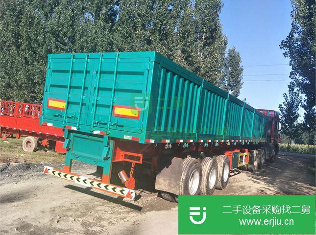 山東出售二手東風自卸半掛車