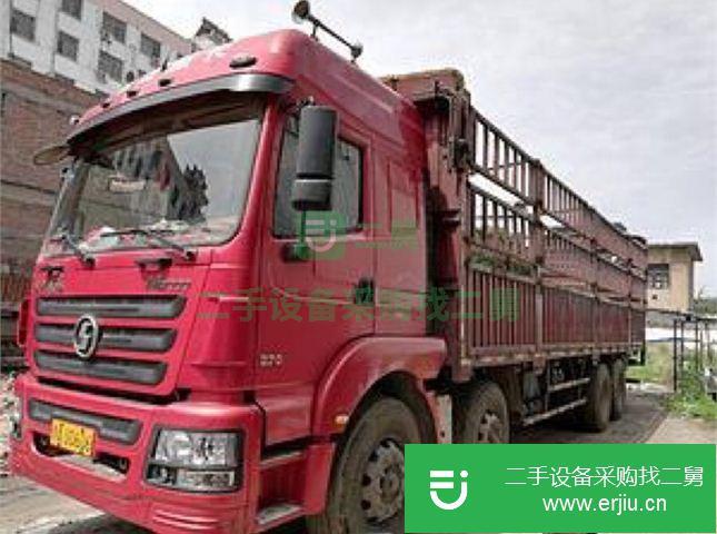 河南出售二手陜汽重卡高欄載貨車