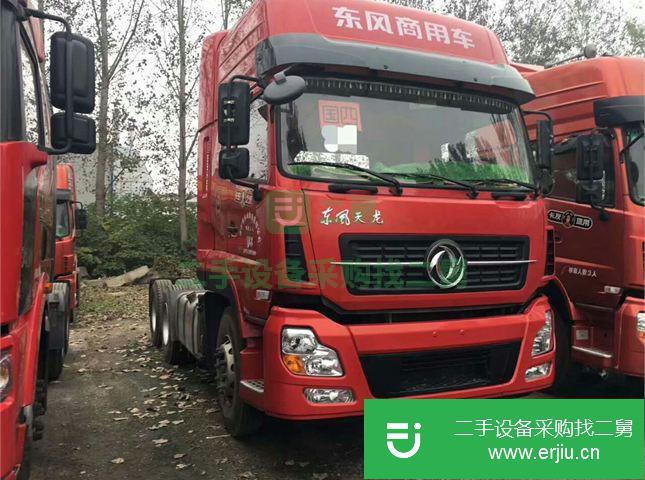 山東出售二手東風天龍牽引車