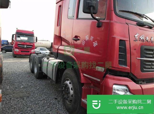 山東出售二手東風天龍牽引車420馬力