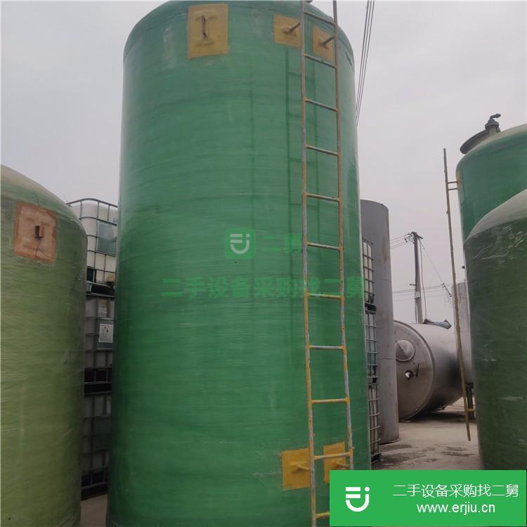 山東出售 二手50立方立式玻璃鋼罐
