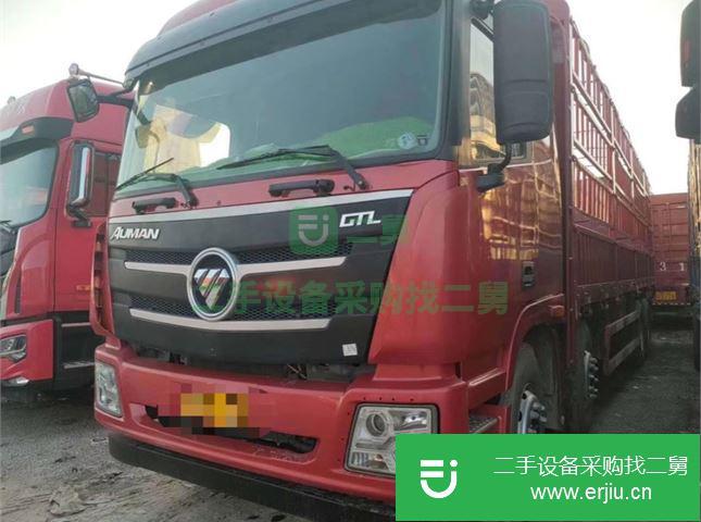 江西出售二手歐曼GTL9.6米花欄前四后八載貨車