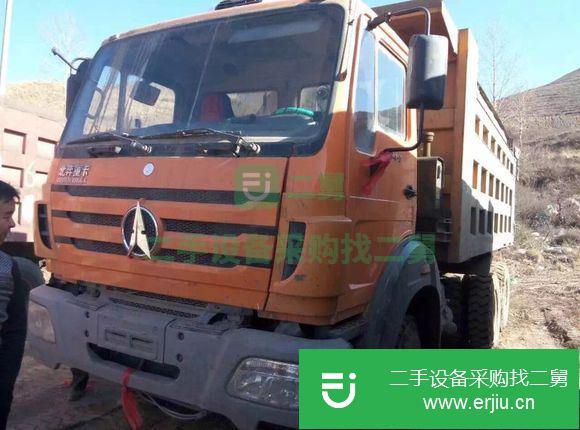 山西出售二手北奔后八輪自卸車
